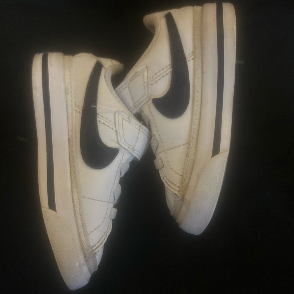 Nike Kids White and Blue sneakers